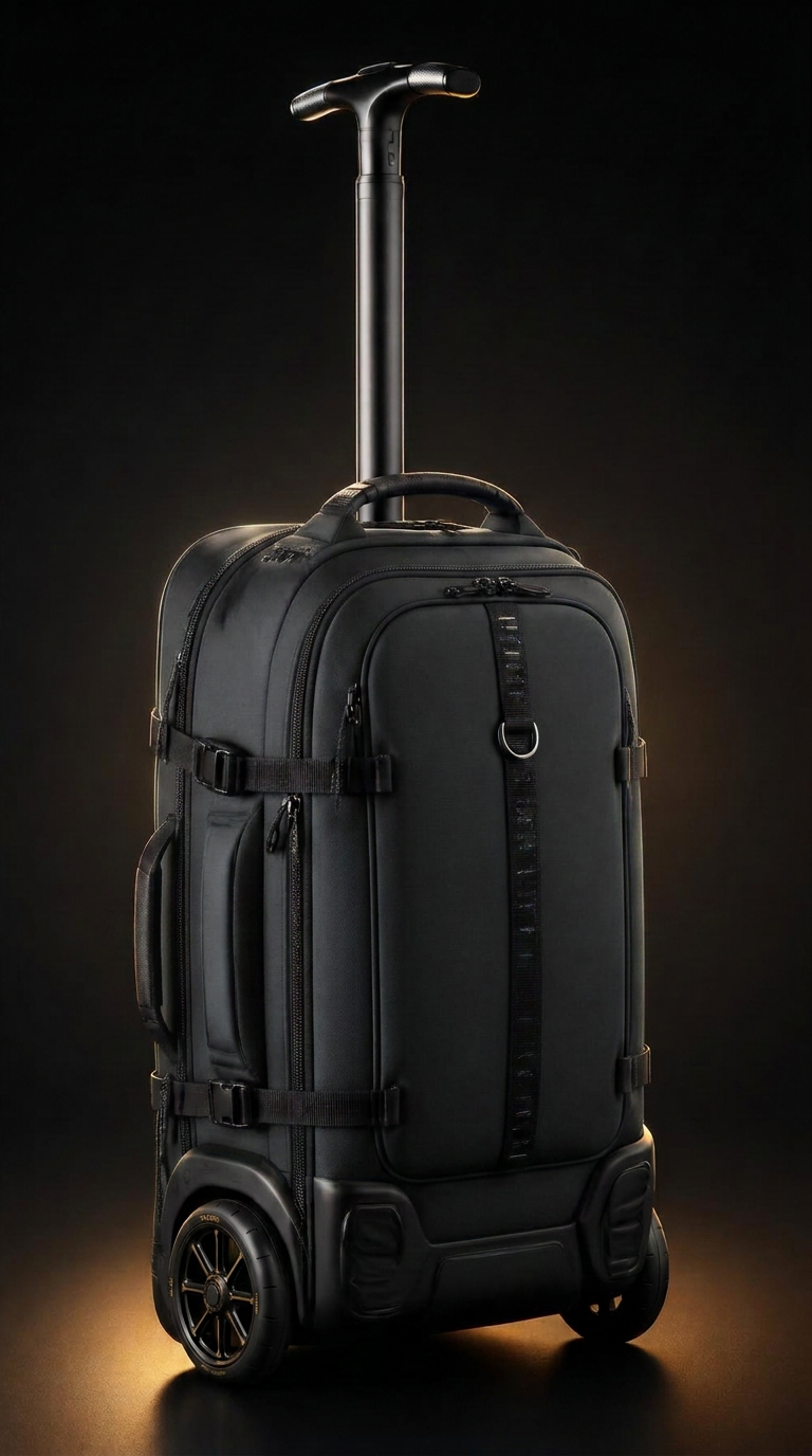 NATOR Bag in wheeled mode